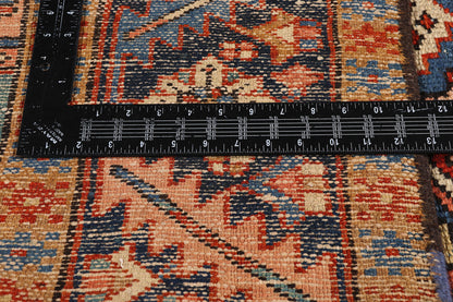8 x 11 - Red Antique Persian Heriz Rug - 79663
