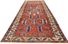 4 x 12 - Red Antique Persian Heriz Rug - 79664