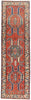 4 x 12 - Red Antique Persian Heriz Rug - 79664