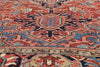 9 x 12 - Red Antique Persian Heriz Rug - 79665