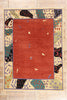 9 x 12 - Red Vintage Tibetan Rug - 79666