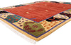 9 x 10 - Red Vintage Tibetan Rug - 79667