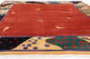 9 x 10 - Red Vintage Tibetan Rug - 79667