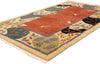 3 x 5 - Rust Vintage Tibetan Rug - 79668