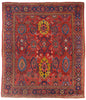 9 x 11 - Red Antique Persian Mahal Rug - 79669