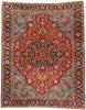 12 x 15 - Red Antique Persian Heriz Rug - 79673