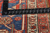 11 x 19 - Red Antique Persian Serapi Rug - 79676