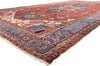 11 x 19 - Red Antique Persian Serapi Rug - 79676