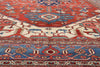 11 x 19 - Red Antique Persian Serapi Rug - 79676