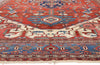 11 x 19 - Red Antique Persian Serapi Rug - 79676