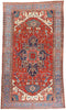 11 x 19 - Red Antique Persian Serapi Rug - 79676