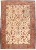 11 x 15 - Beige Antique Persian Sultanabad Rug - 79682