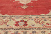 10 x 13 - Red Antique Turkish Oushak Rug - 79684