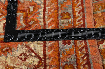 11 x 15 - Rust Antique Turkish Oushak Rug - 79685