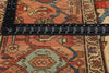 9 x 13 - Ivory Antique Persian Serapi Rug - 79686