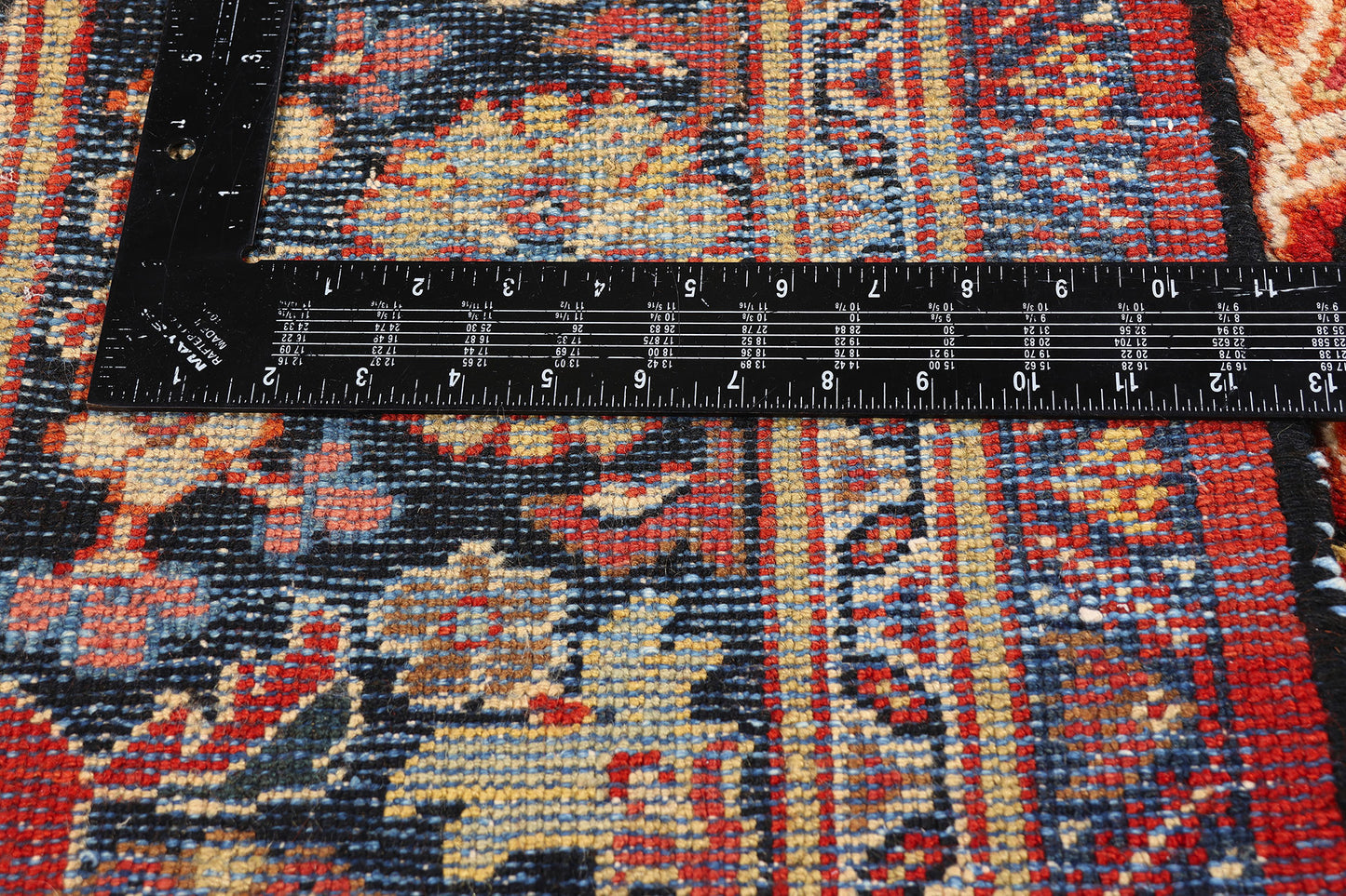 11 x 17 Red Antique Persian Mahal Rug 79689