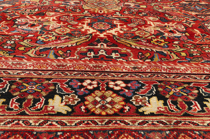 11 x 17 Red Antique Persian Mahal Rug 79689