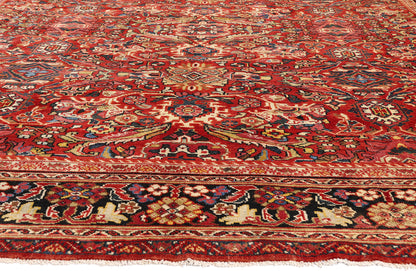 11 x 17 Red Antique Persian Mahal Rug 79689