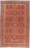 11 x 17 Red Antique Persian Mahal Rug 79689