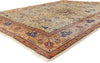 9 x 11 - Beige Antique Persian Tabriz Rug - 79690
