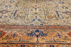 9 x 11 - Beige Antique Persian Tabriz Rug - 79690