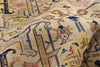 9 x 11 - Beige Antique Persian Tabriz Rug - 79690