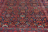 3 x 17 - Navy Blue Antique Persian Senneh Rug - 79692