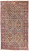 13 x 22 - Beige Antique Persian Kermanshah Rug - 79695