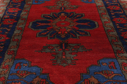 3 x 30 - Red Antique Afghan Turkoman Rug - 79696