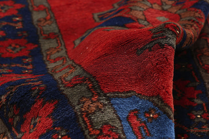 3 x 30 - Red Antique Afghan Turkoman Rug - 79696