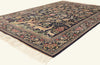 5 x 7 - Navy Blue Vintage Persian Tabriz Rug - 79697