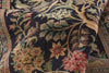 5 x 7 - Navy Blue Vintage Persian Tabriz Rug - 79697