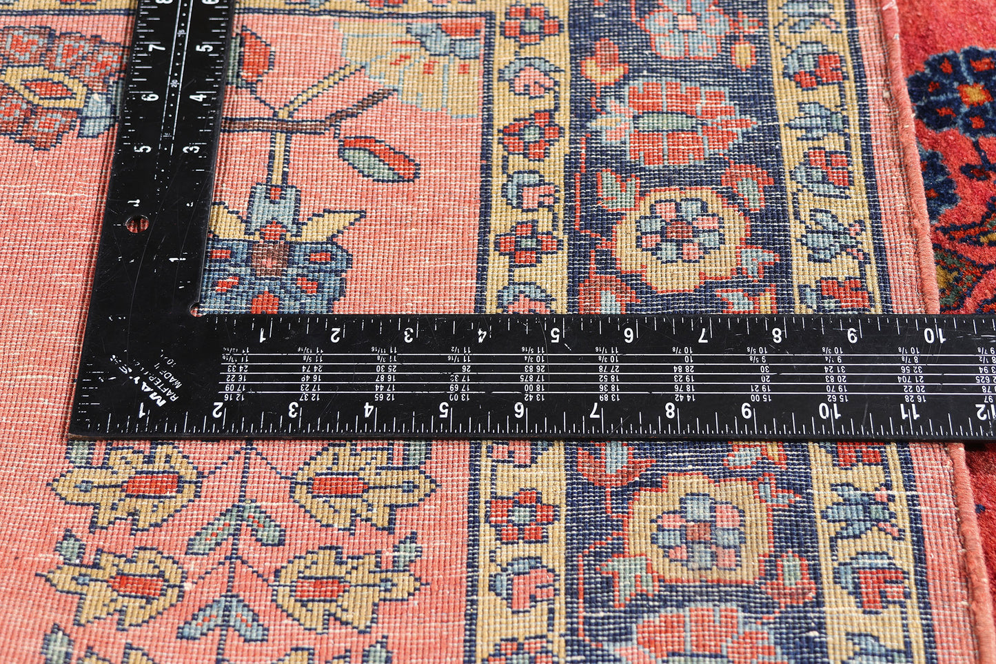 3 x 5 - Red Antique Persian Sarouk Rug - 79699