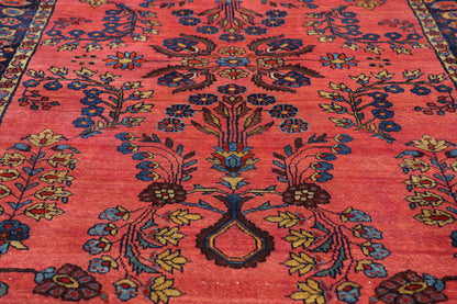 3 x 5 - Red Antique Persian Sarouk Rug - 79699