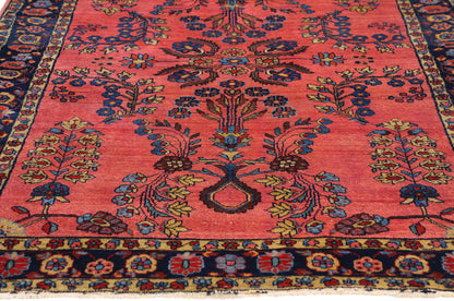 3 x 5 - Red Antique Persian Sarouk Rug - 79699