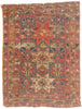 4 x 5 - Rust Antique Caucasian Kazak Rug - 79703