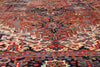 10 x 14 - Red Antique Persian Heriz Rug - 79704