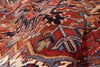 10 x 14 - Red Antique Persian Heriz Rug - 79704