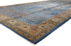 11 x 23 - Blue Antique Indian Agra Rug - 79705