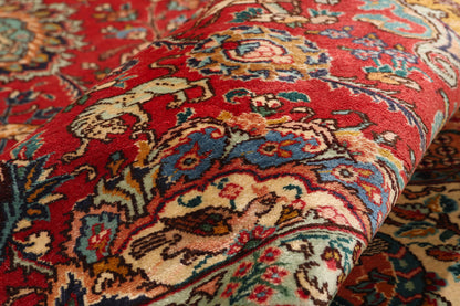 15 x 19 - Red Antique Persian Tabriz Rug - 79707