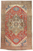 12 x 19 - Red Antique Persian Serapi Rug - 79708