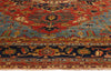 13 x 16 - Red Vintage Persian Heriz Rug - 79709