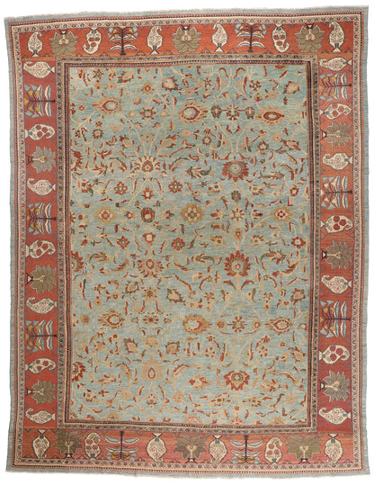 15 x 20 - Blue Antique Persian Sultanabad Rug - 79710