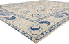 9 x 12 - Ivory Antique Turkish Oushak Rug - 79712