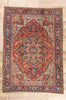 8 x 12 - Red Antique Persian Heriz Rug - 79713