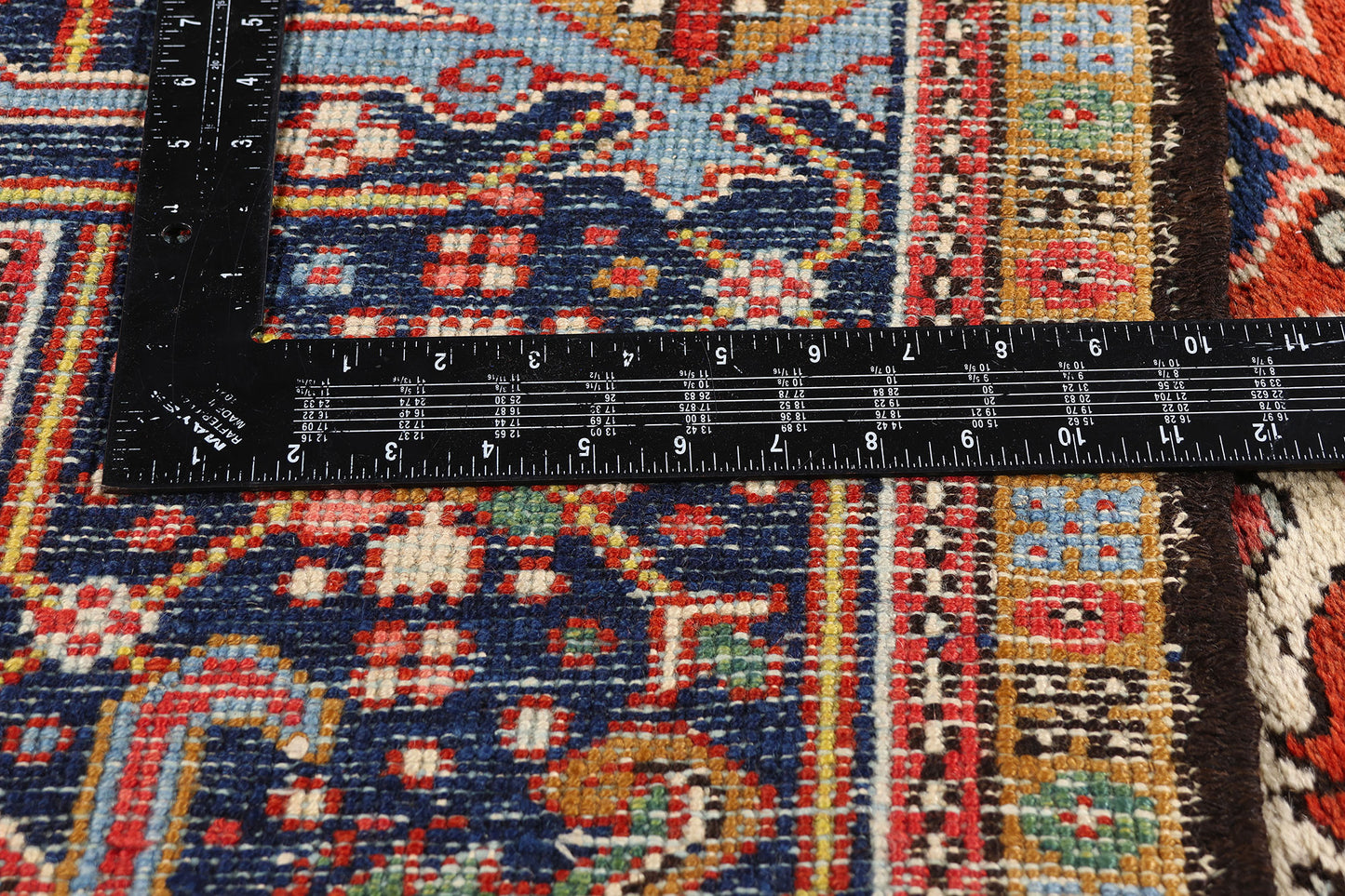 8 x 12 - Red Antique Persian Heriz Rug - 79713