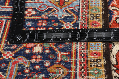 8 x 12 - Red Antique Persian Heriz Rug - 79713