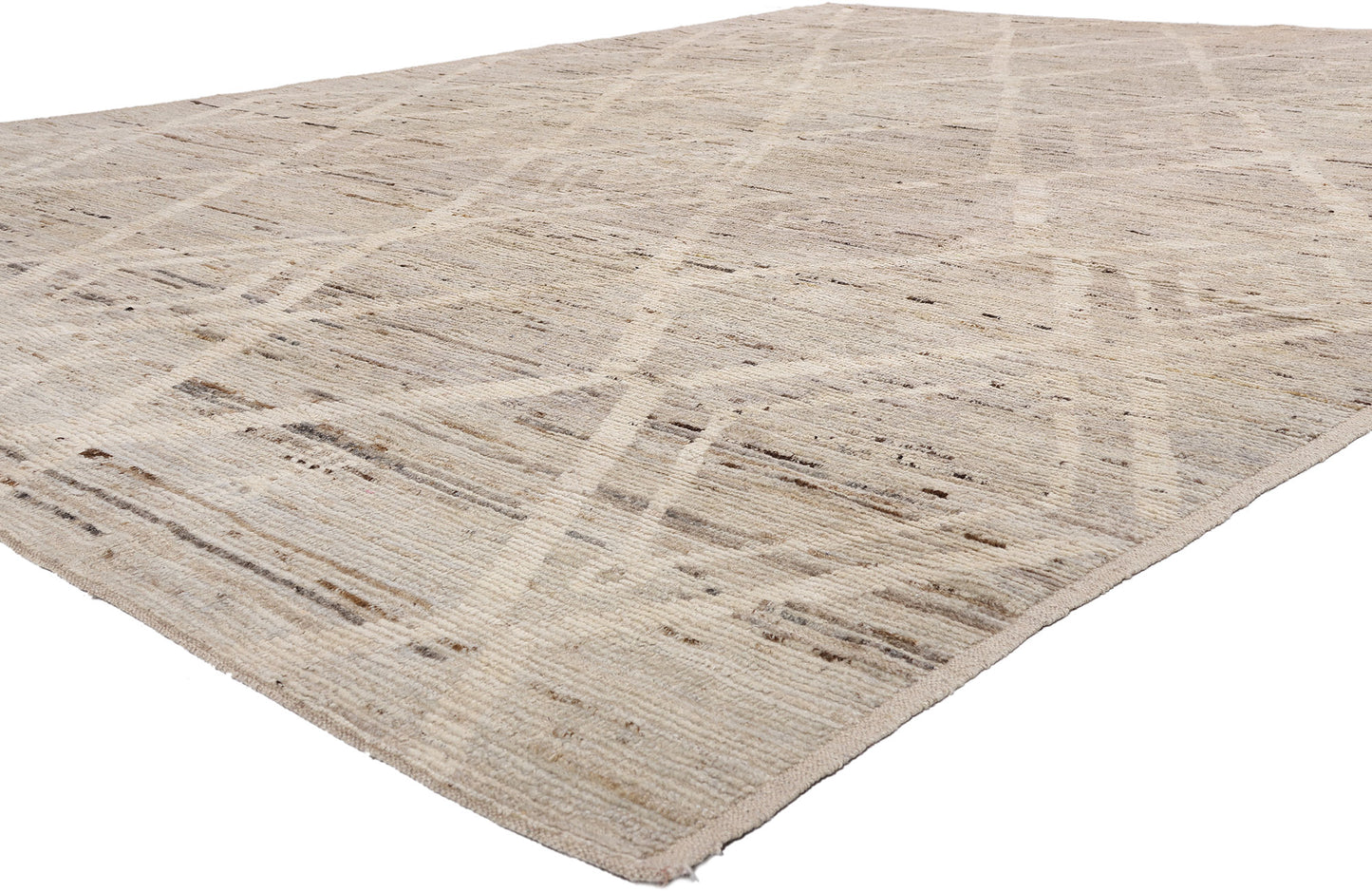 10 x 14 - Gray New Contemporary Moroccan Rug - 79715