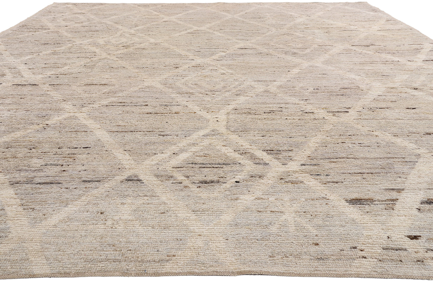10 x 14 - Gray New Contemporary Moroccan Rug - 79715