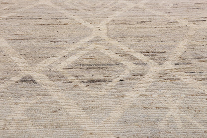 10 x 14 - Gray New Contemporary Moroccan Rug - 79715